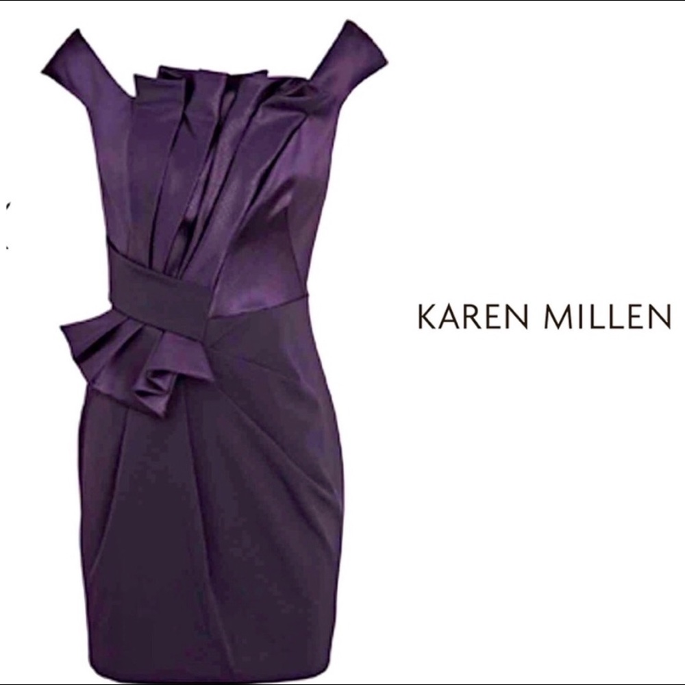 Like new Karen Millen purple dress US 6